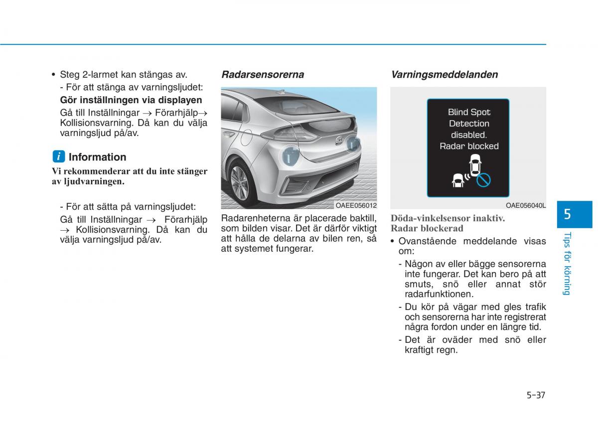 Hyundai Ioniq Electric instruktionsbok / page 322