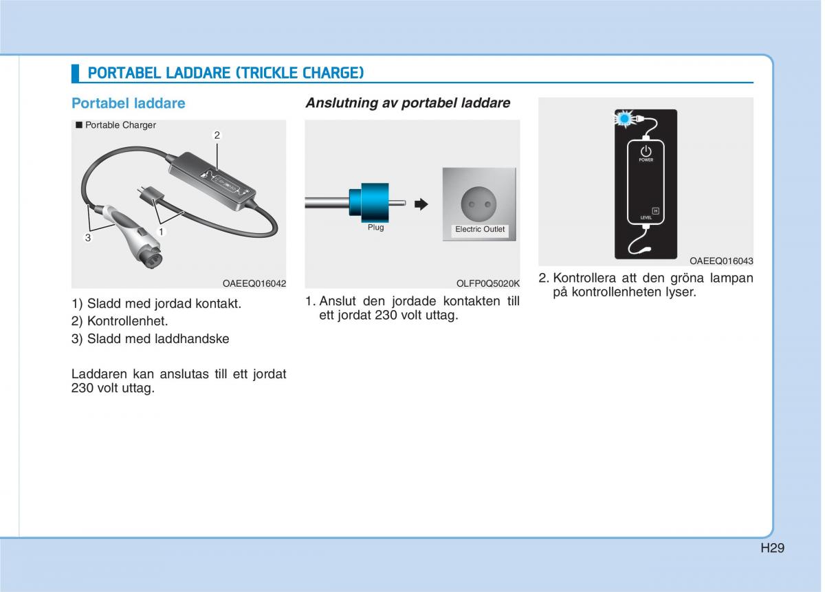 Hyundai Ioniq Electric instruktionsbok / page 36