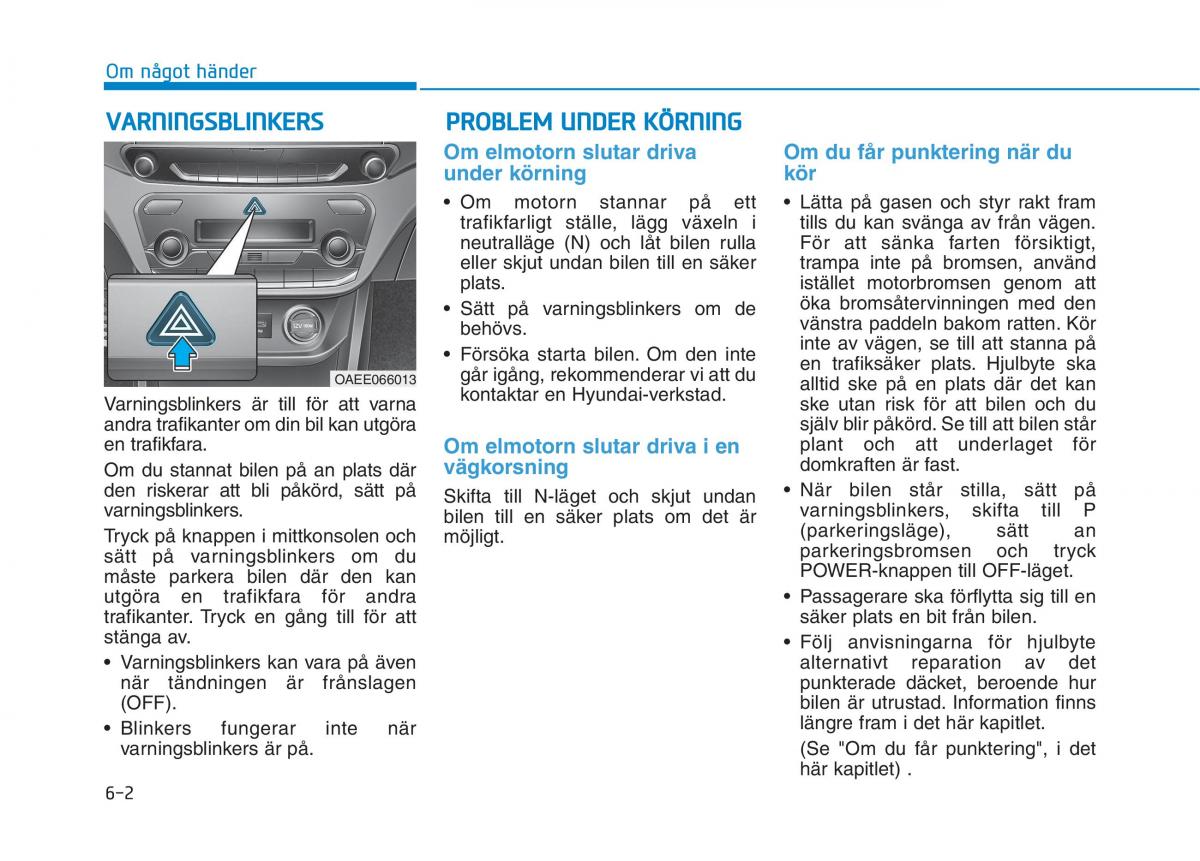 Hyundai Ioniq Electric instruktionsbok / page 376