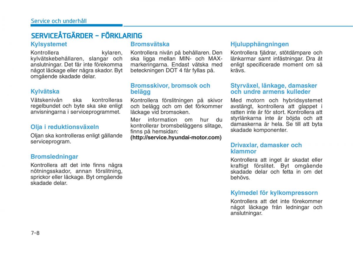 Hyundai Ioniq Electric instruktionsbok / page 407