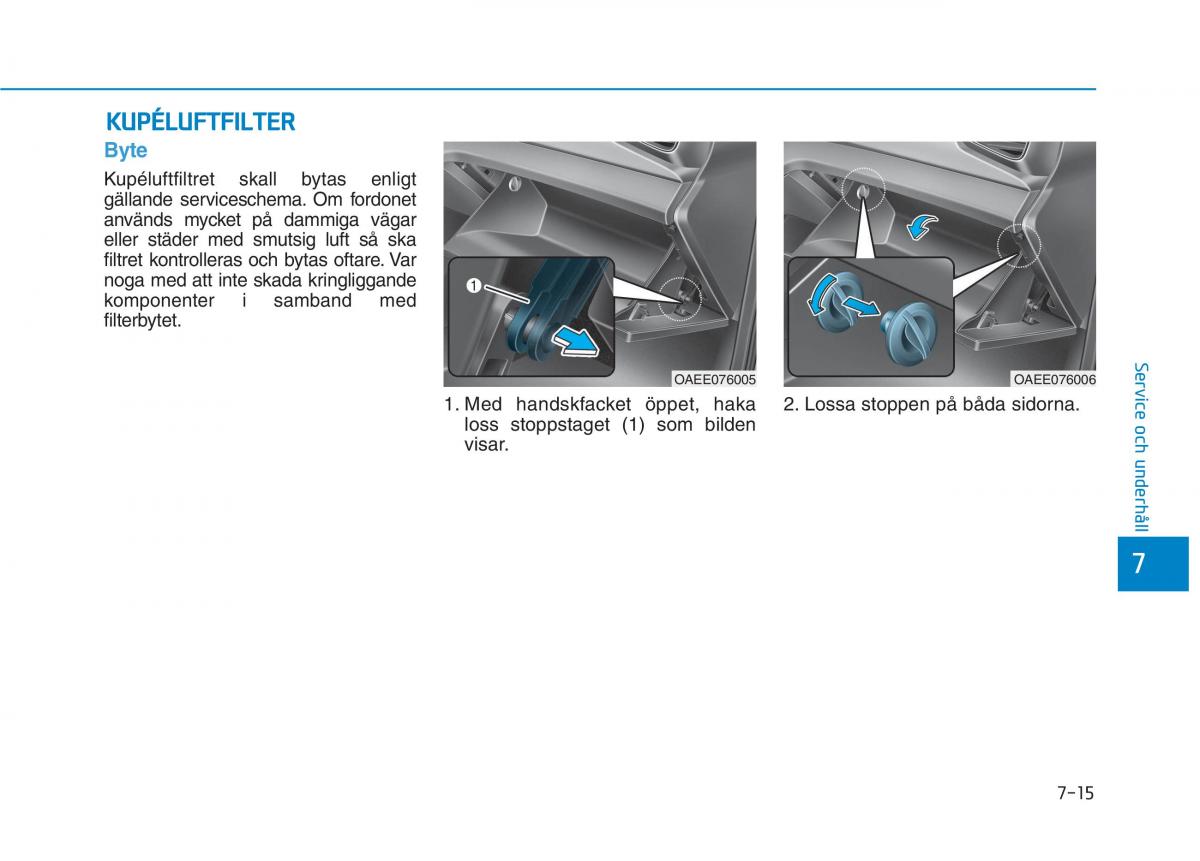 Hyundai Ioniq Electric instruktionsbok / page 414