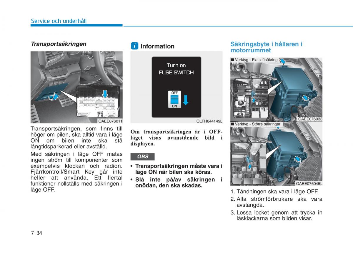 Hyundai Ioniq Electric instruktionsbok / page 433