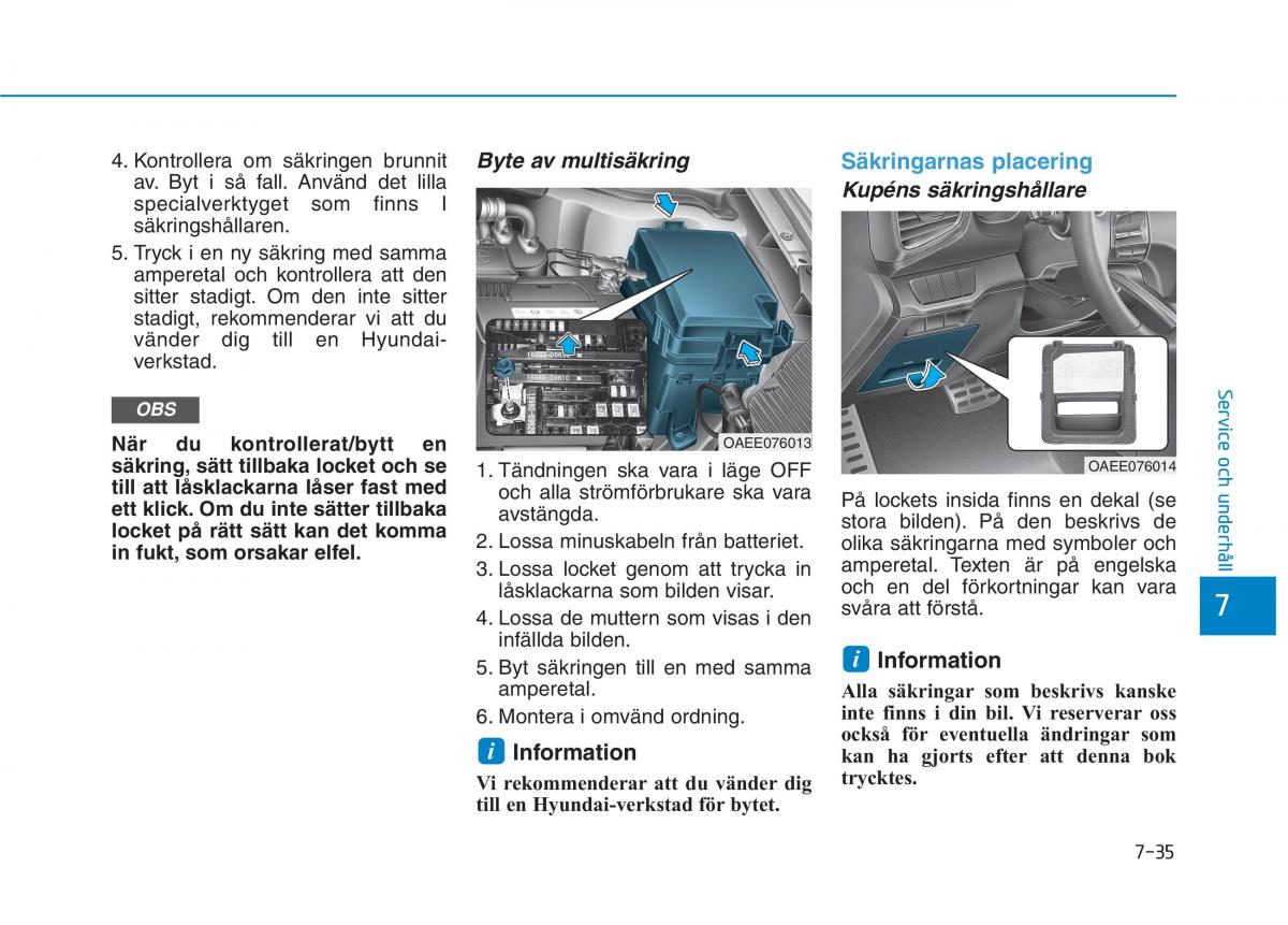 Hyundai Ioniq Electric instruktionsbok / page 434