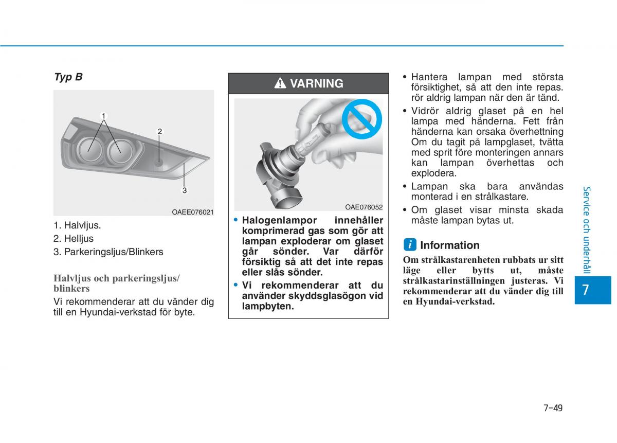 Hyundai Ioniq Electric instruktionsbok / page 448