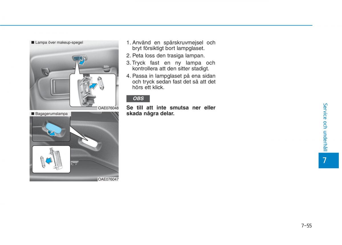 Hyundai Ioniq Electric instruktionsbok / page 454