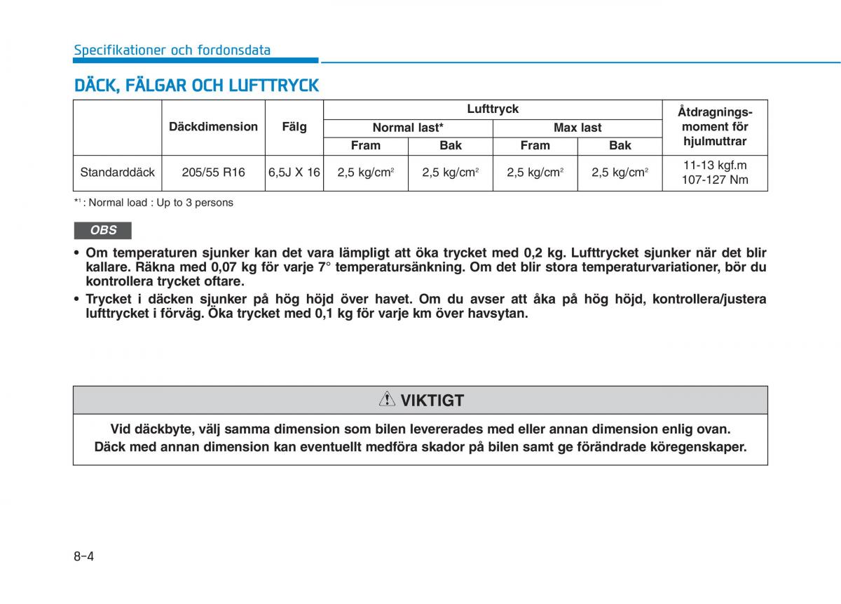 Hyundai Ioniq Electric instruktionsbok / page 465