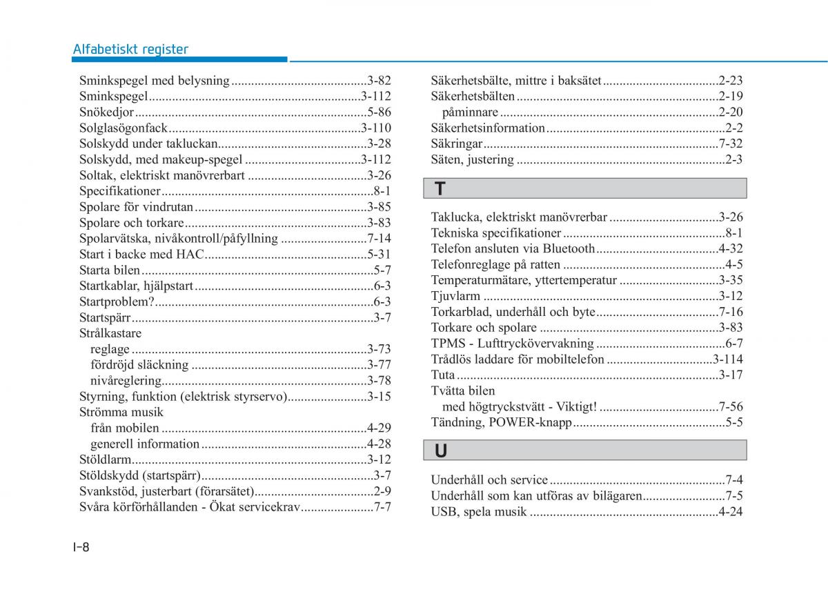 Hyundai Ioniq Electric instruktionsbok / page 478