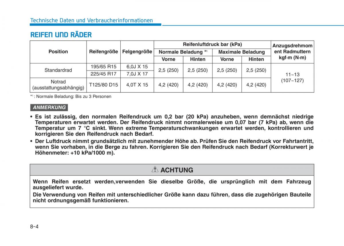 Hyundai Ioniq Hybrid Handbuch / page 557