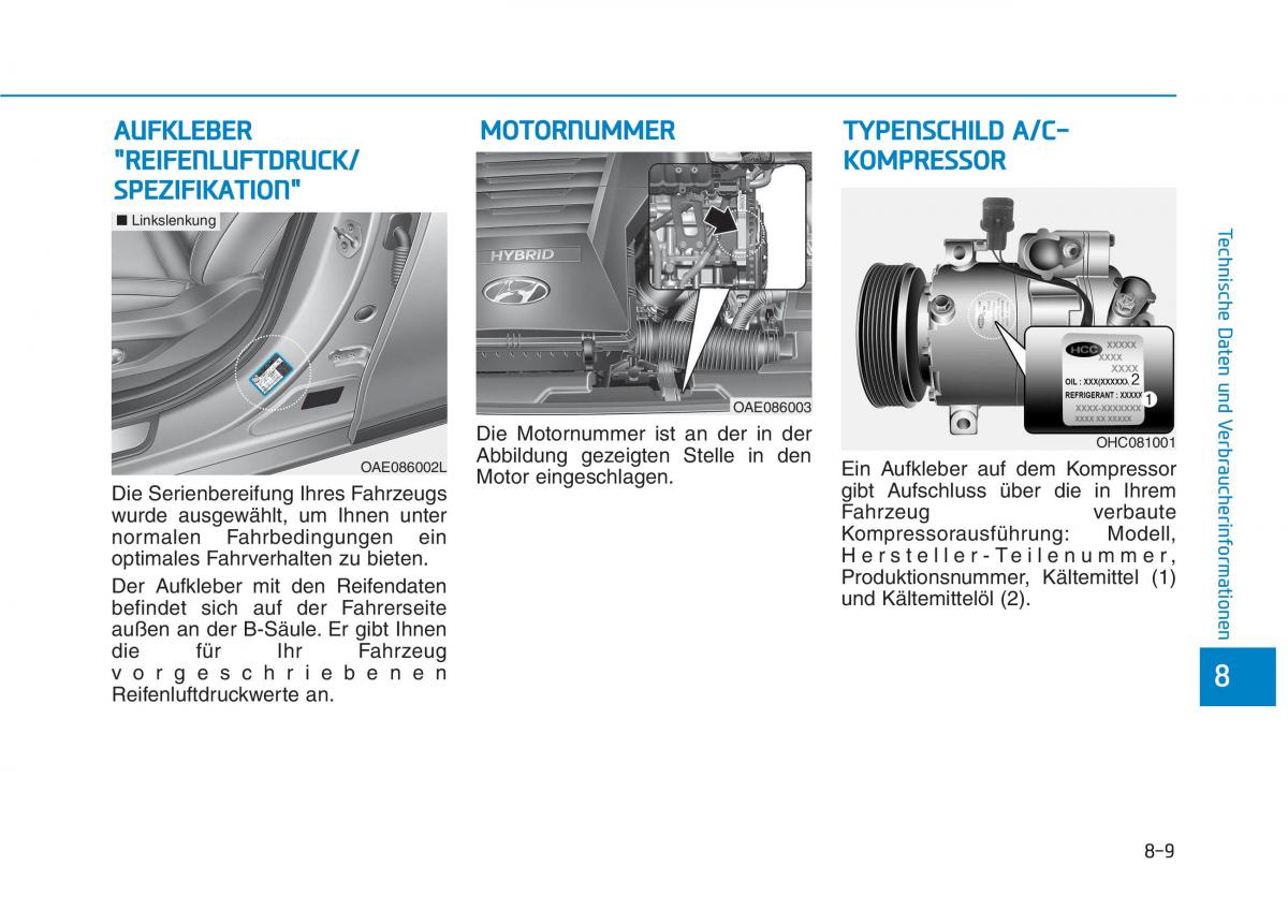 Hyundai Ioniq Hybrid Handbuch / page 562