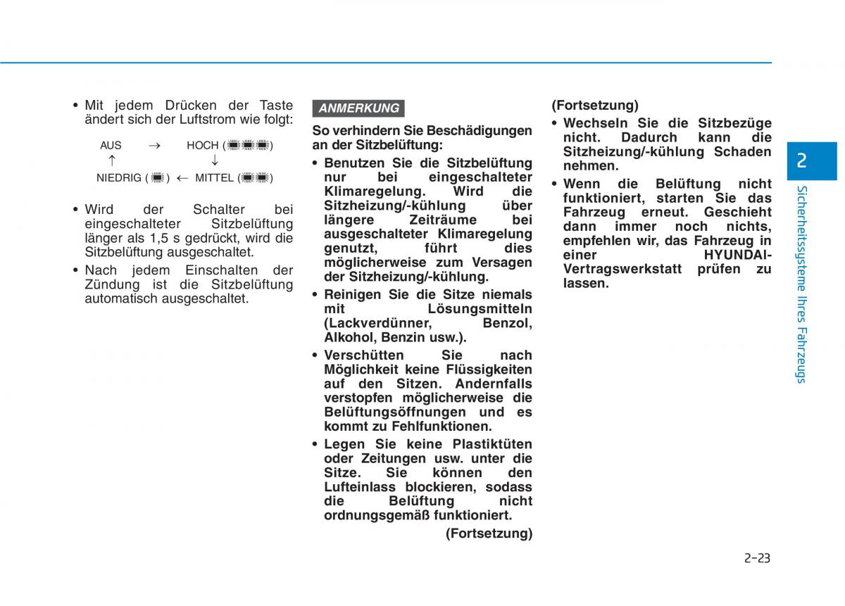 Hyundai Ioniq Hybrid Handbuch / page 59