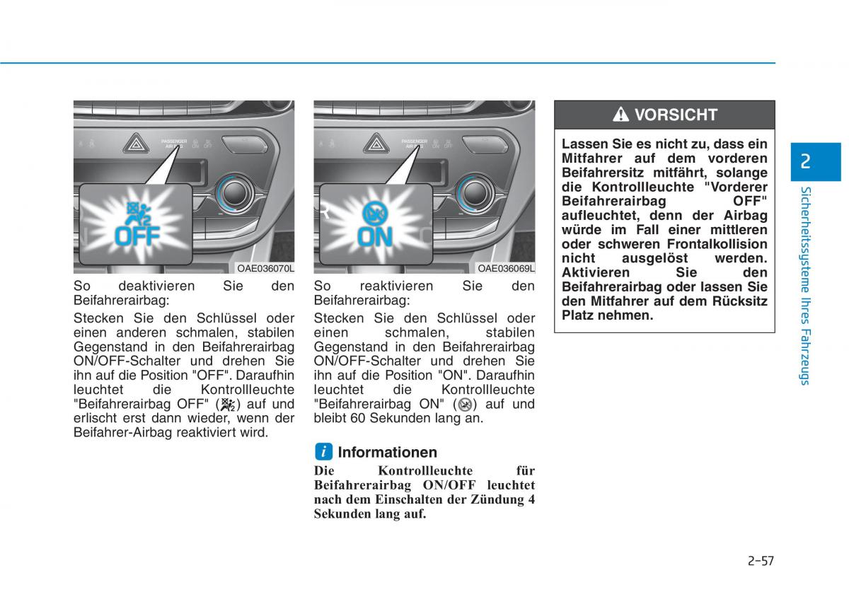 Hyundai Ioniq Hybrid Handbuch / page 93