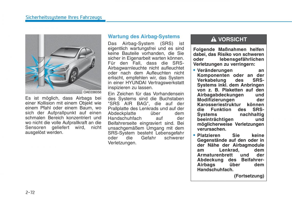 Hyundai Ioniq Hybrid Handbuch / page 108