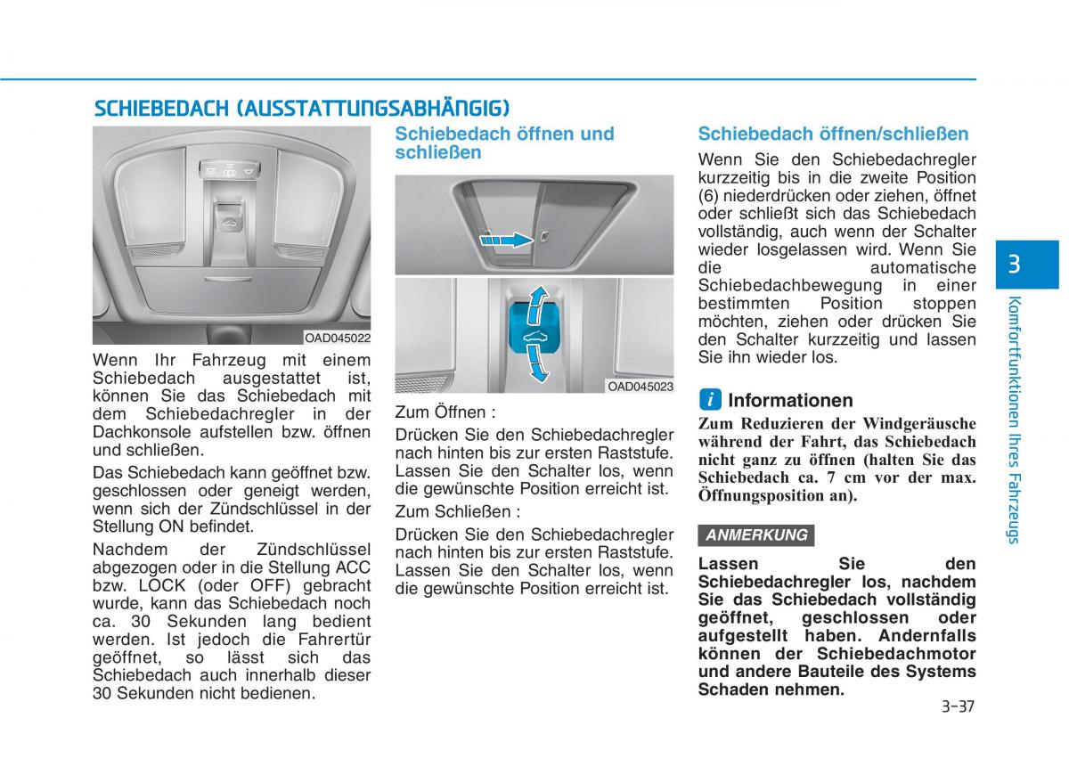 Hyundai Ioniq Hybrid Handbuch / page 147