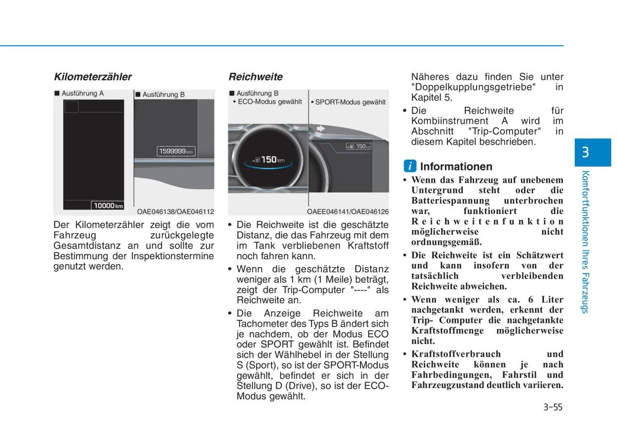 Hyundai Ioniq Hybrid Handbuch / page 165