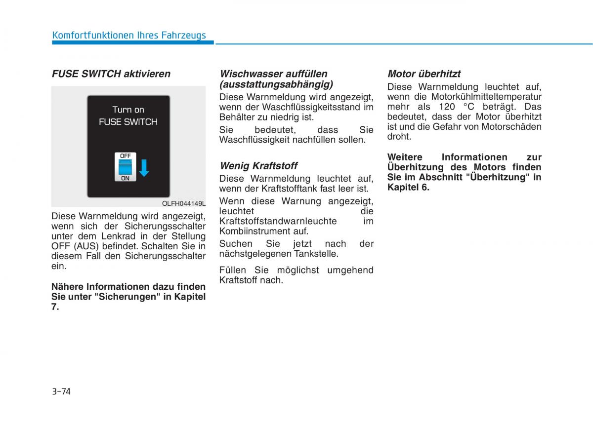 Hyundai Ioniq Hybrid Handbuch / page 184