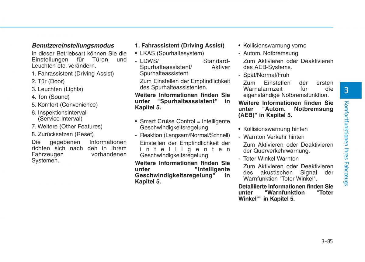 Hyundai Ioniq Hybrid Handbuch / page 195