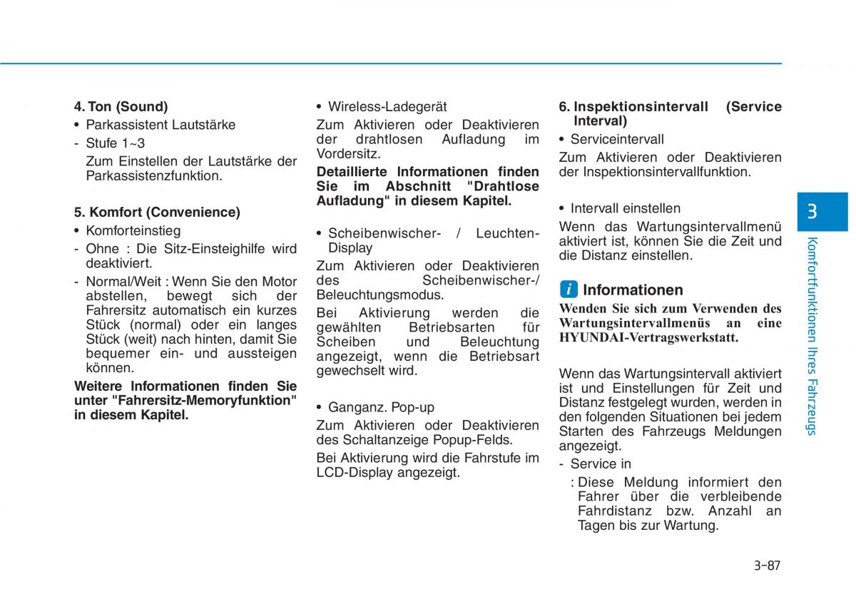 Hyundai Ioniq Hybrid Handbuch / page 197