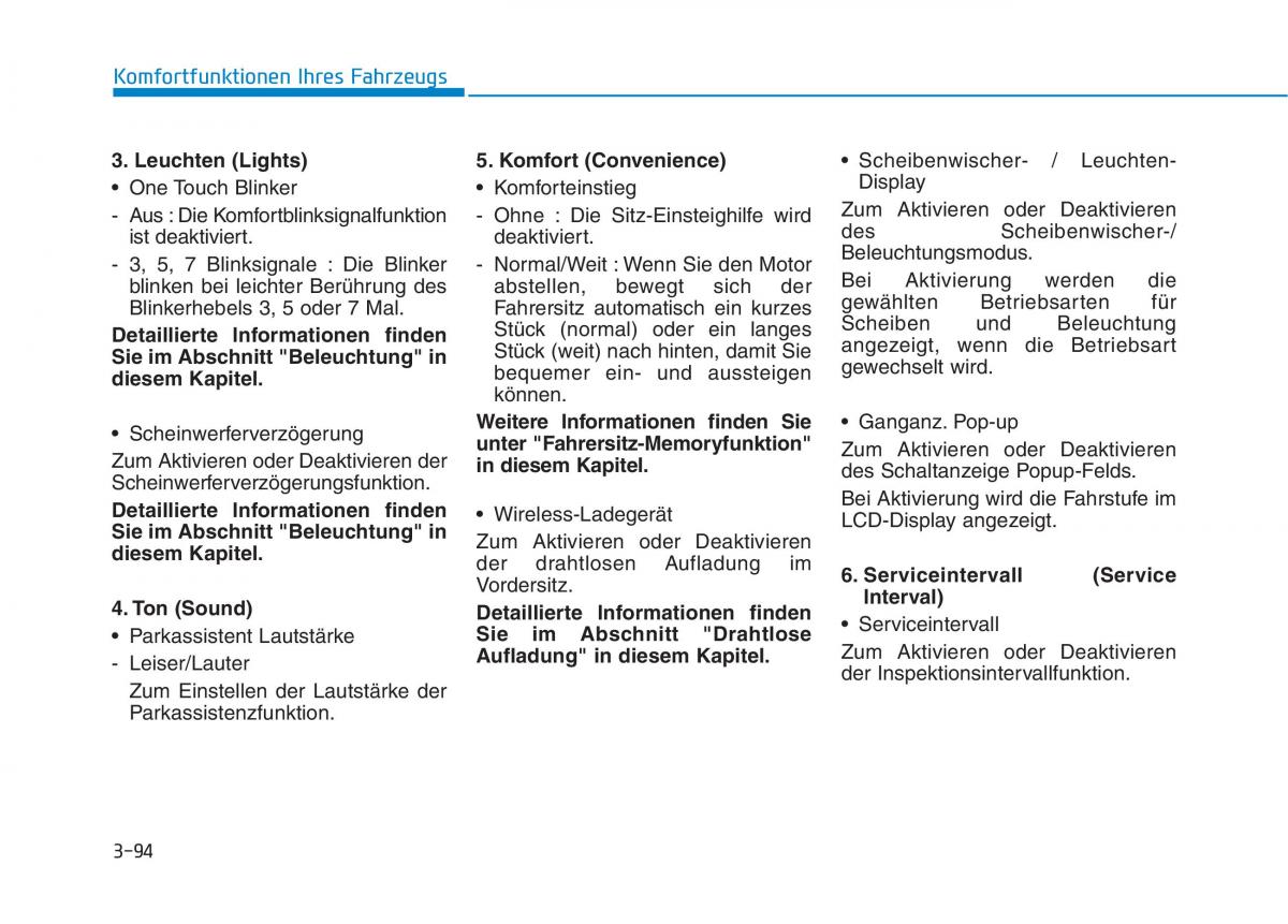 Hyundai Ioniq Hybrid Handbuch / page 204