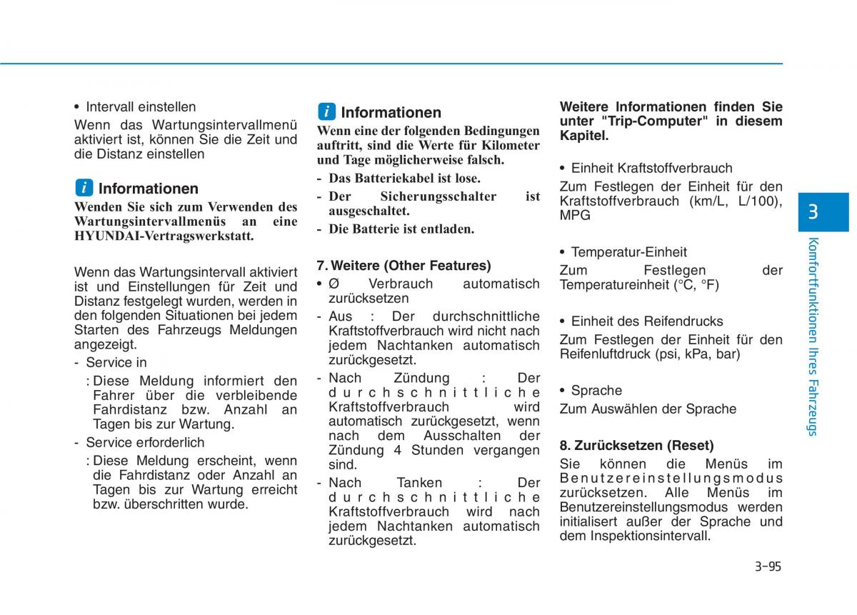 Hyundai Ioniq Hybrid Handbuch / page 205