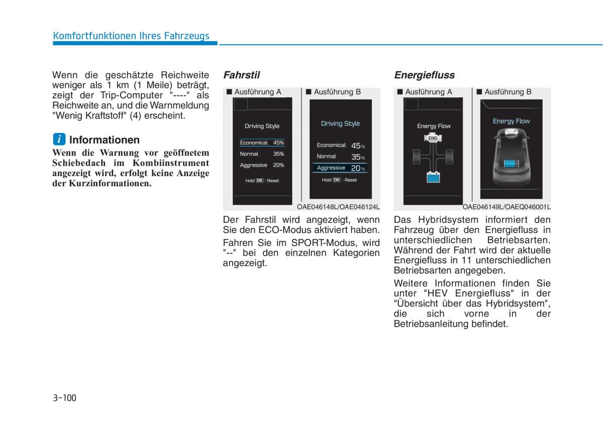 Hyundai Ioniq Hybrid Handbuch / page 210