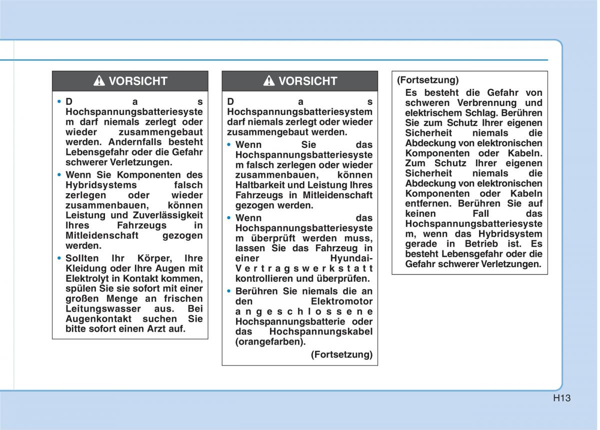 Hyundai Ioniq Hybrid Handbuch / page 24