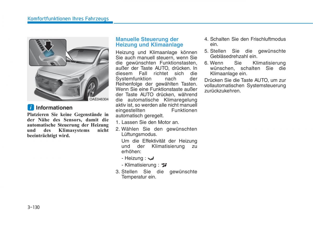 Hyundai Ioniq Hybrid Handbuch / page 240