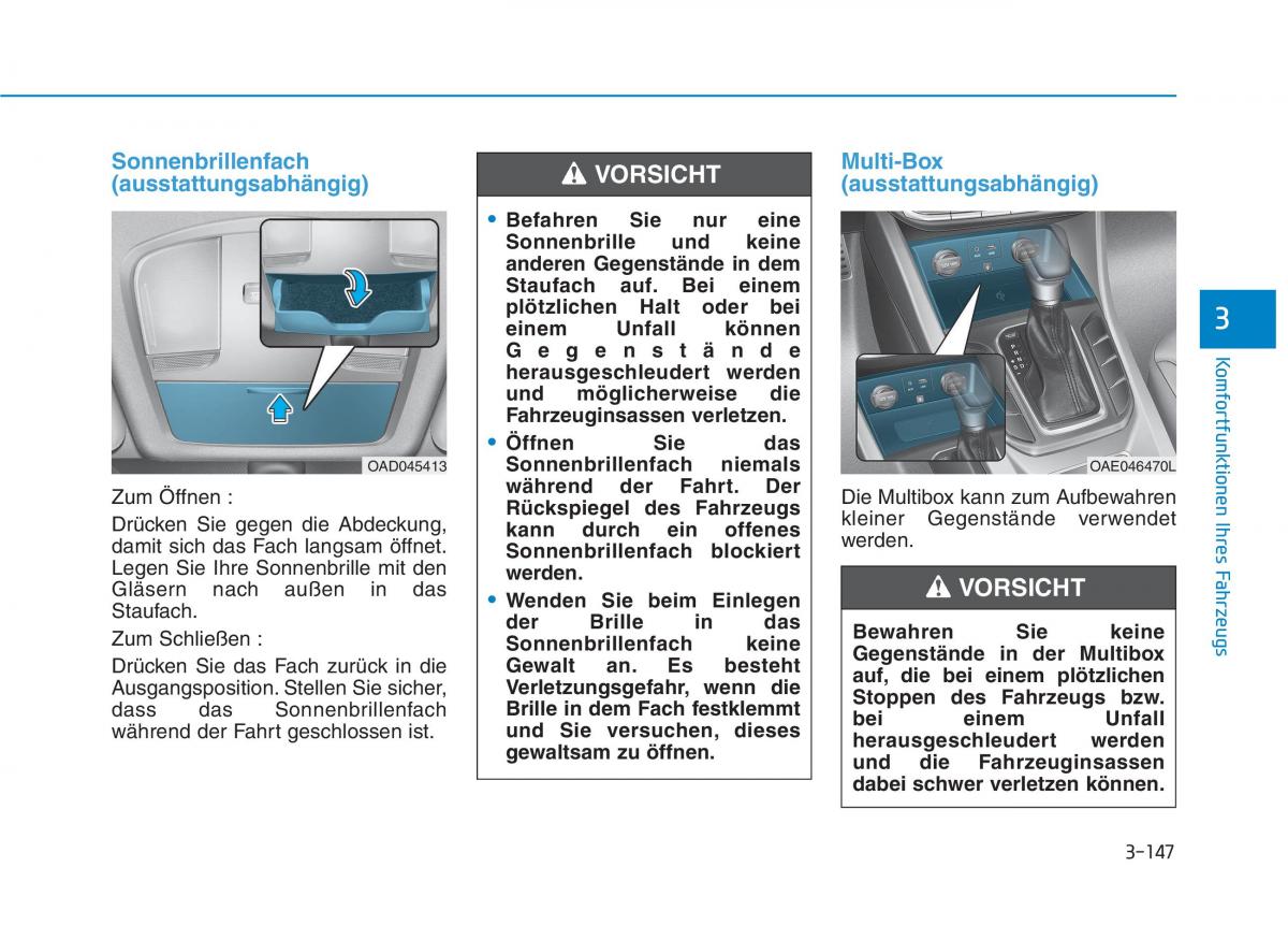 Hyundai Ioniq Hybrid Handbuch / page 257