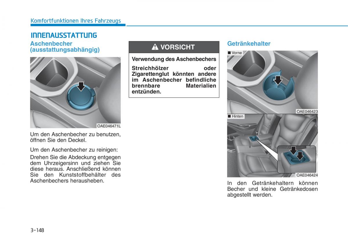 Hyundai Ioniq Hybrid Handbuch / page 258