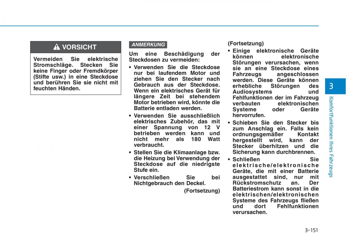 Hyundai Ioniq Hybrid Handbuch / page 261