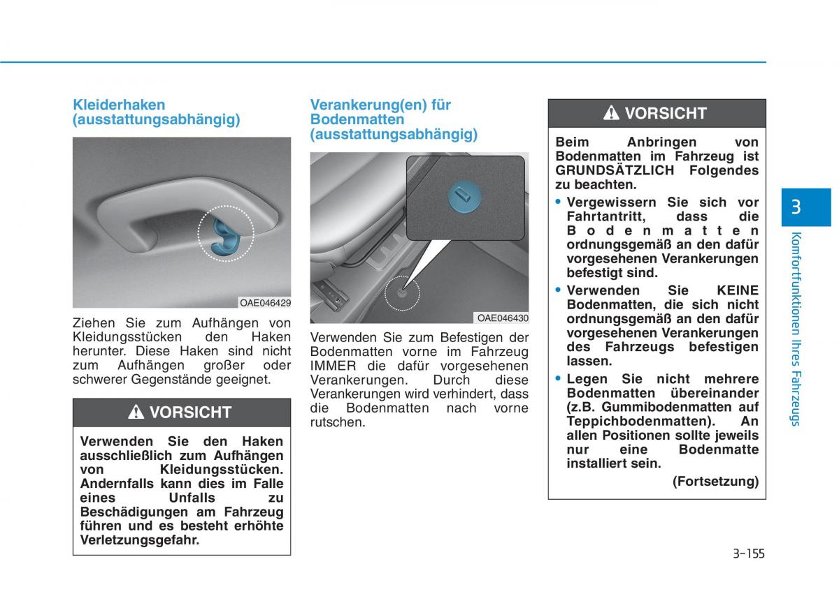 Hyundai Ioniq Hybrid Handbuch / page 265