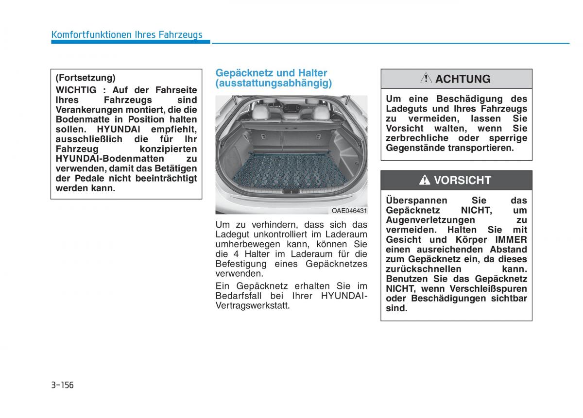 Hyundai Ioniq Hybrid Handbuch / page 266