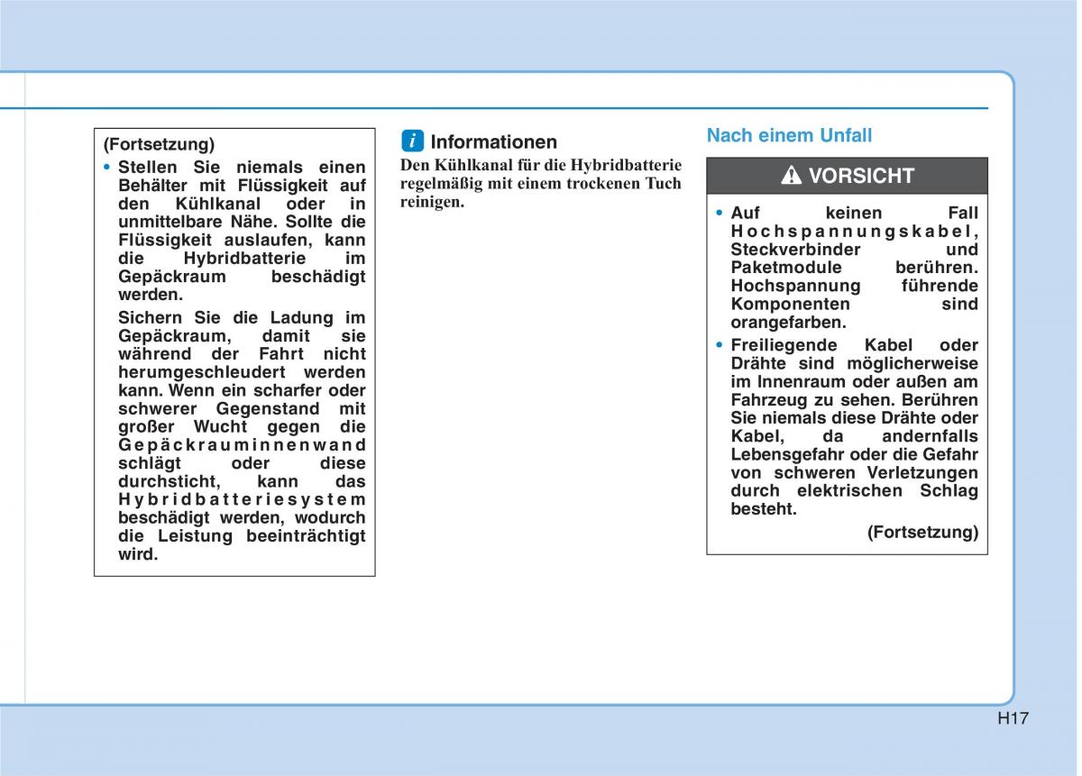 Hyundai Ioniq Hybrid Handbuch / page 28