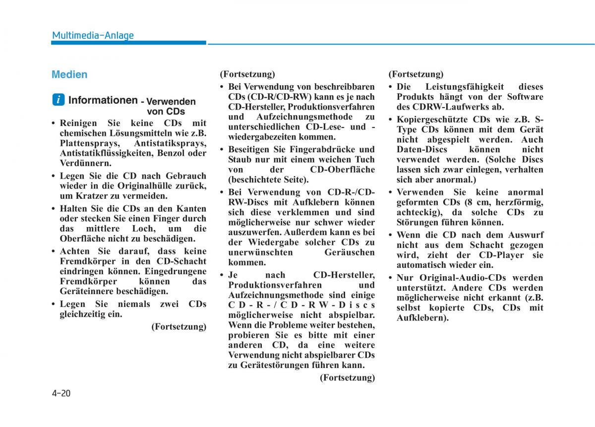 Hyundai Ioniq Hybrid Handbuch / page 286