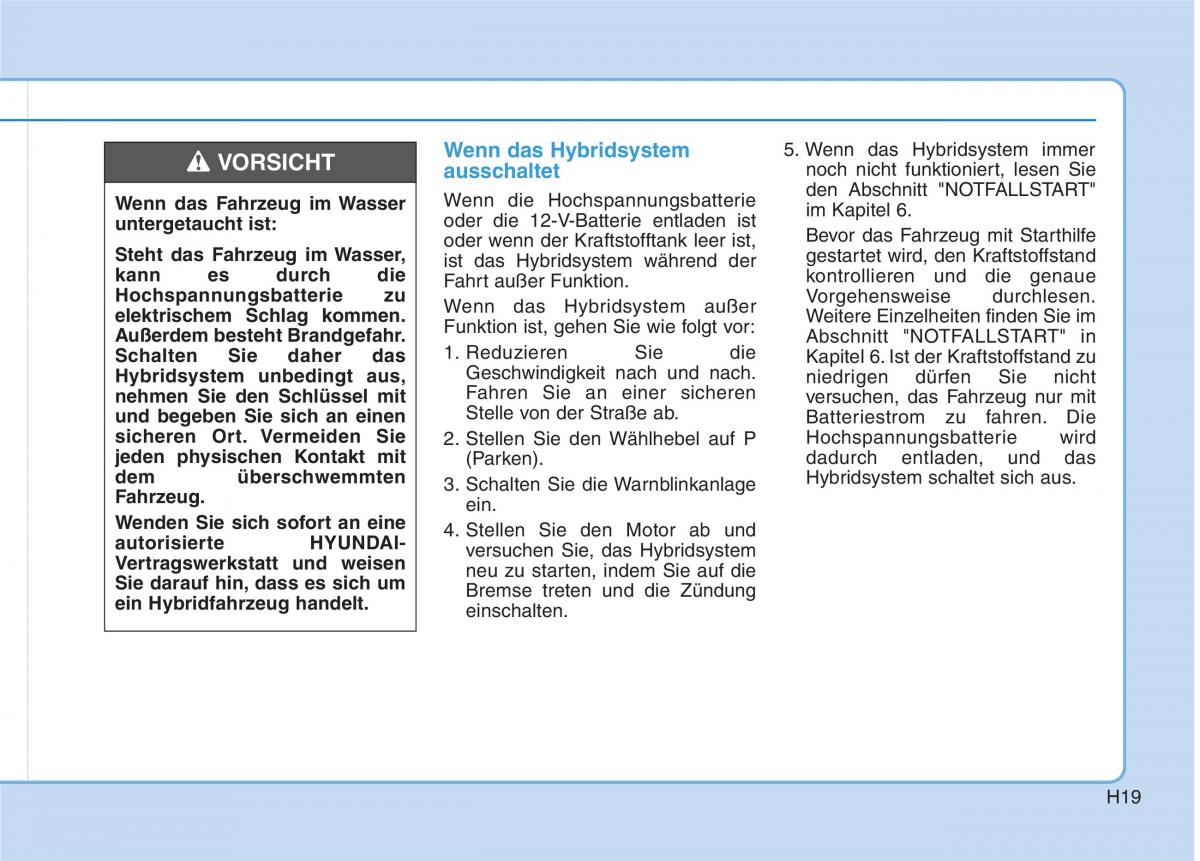 Hyundai Ioniq Hybrid Handbuch / page 30