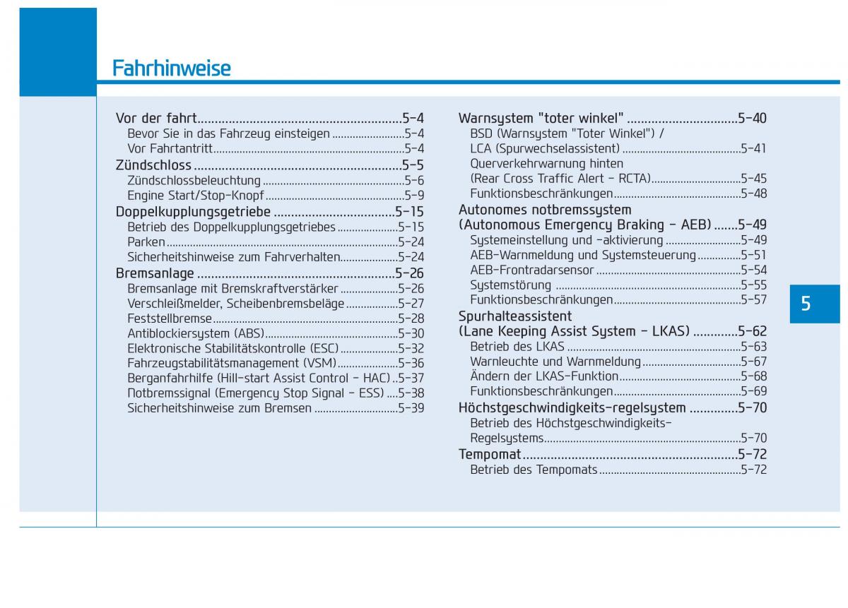 Hyundai Ioniq Hybrid Handbuch / page 316