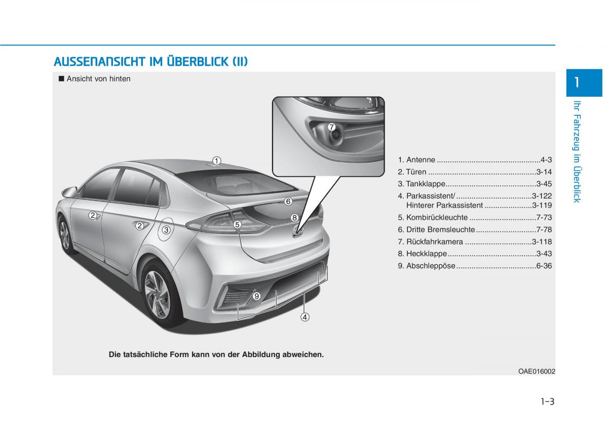 Hyundai Ioniq Hybrid Handbuch / page 33