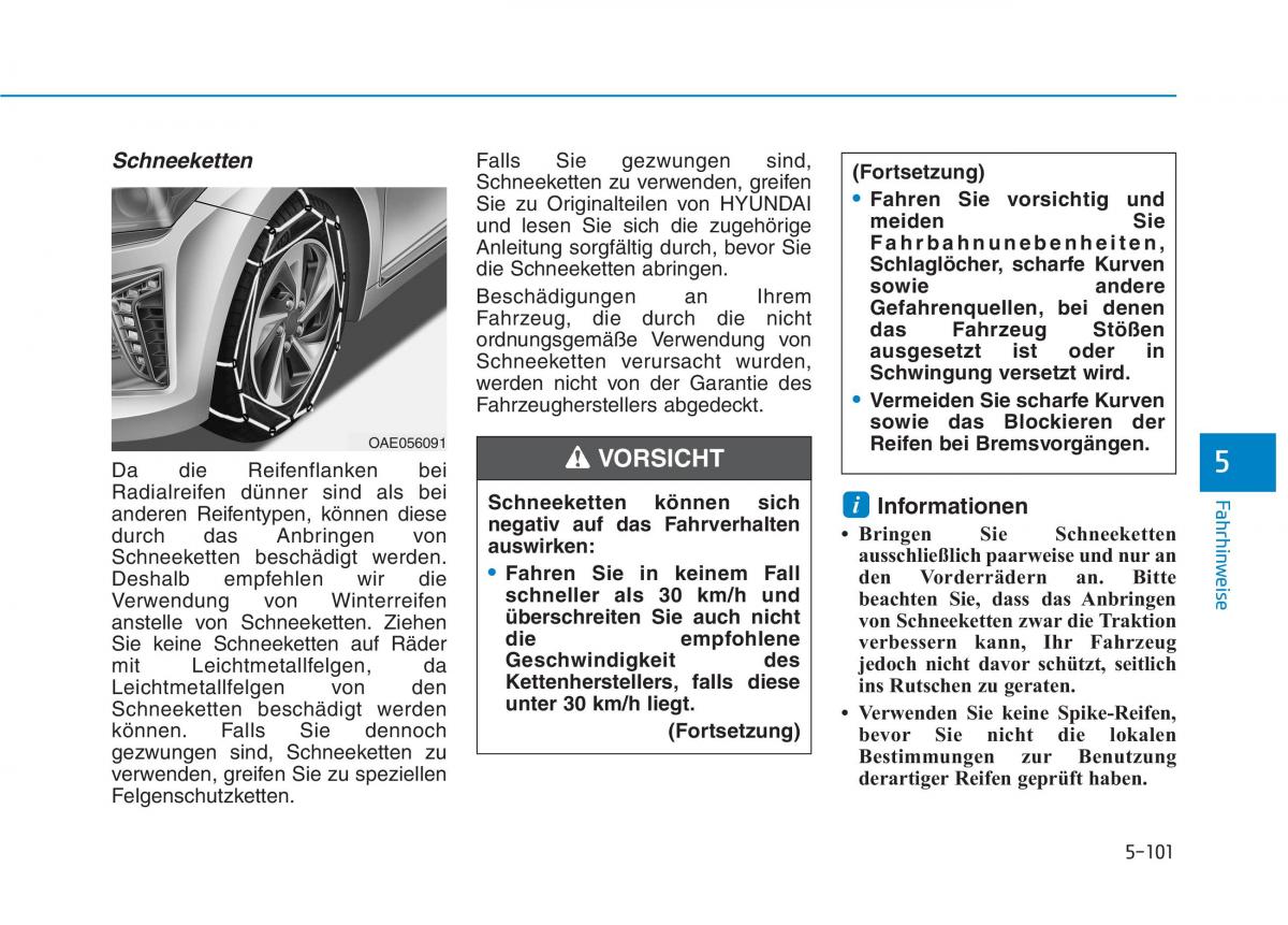 Hyundai Ioniq Hybrid Handbuch / page 416