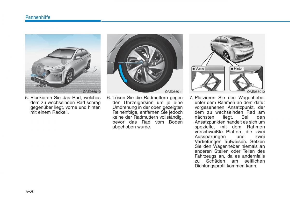 Hyundai Ioniq Hybrid Handbuch / page 441