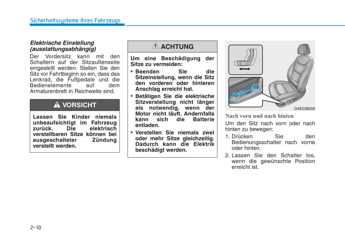 Hyundai Ioniq Hybrid Handbuch / page 46