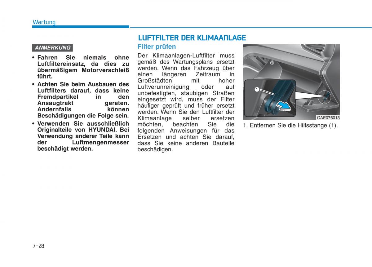 Hyundai Ioniq Hybrid Handbuch / page 489