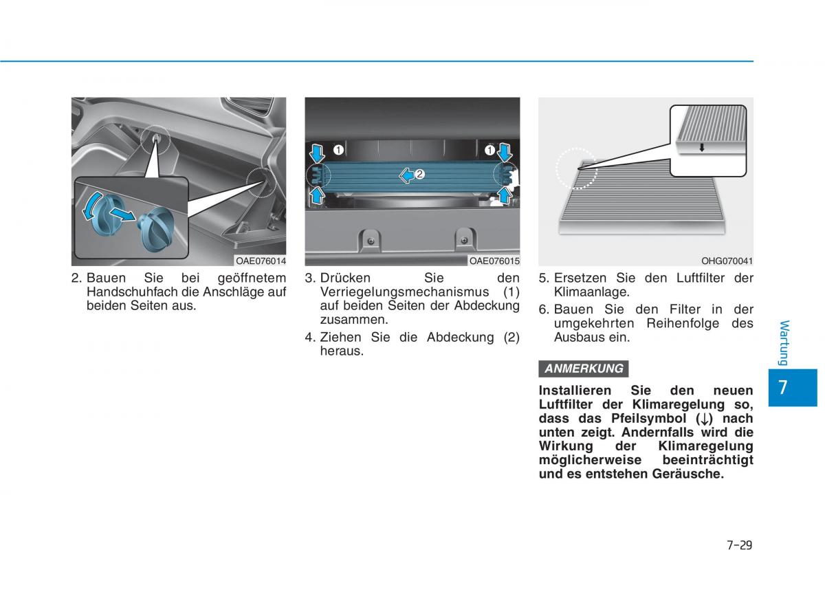 Hyundai Ioniq Hybrid Handbuch / page 490