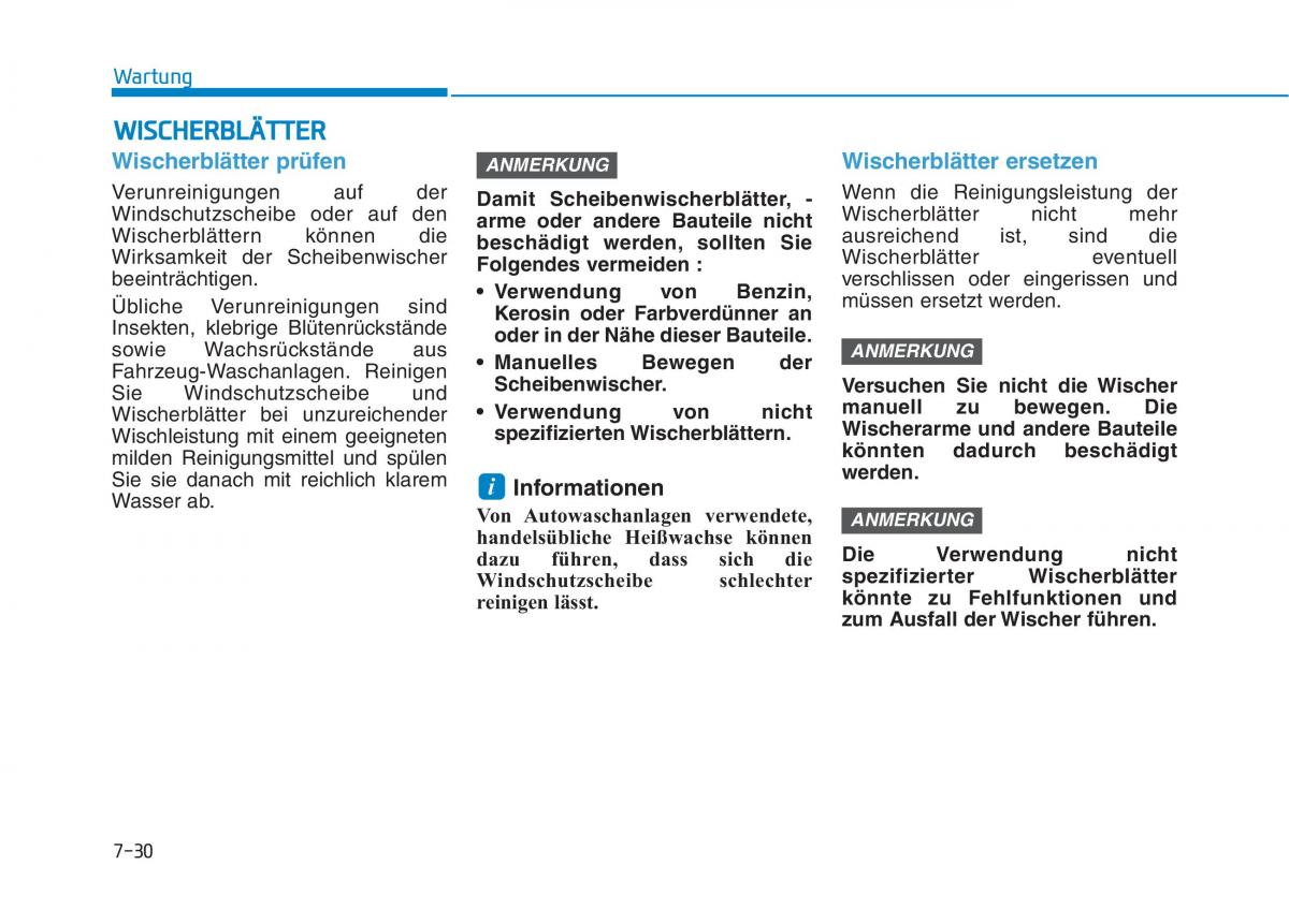 Hyundai Ioniq Hybrid Handbuch / page 491