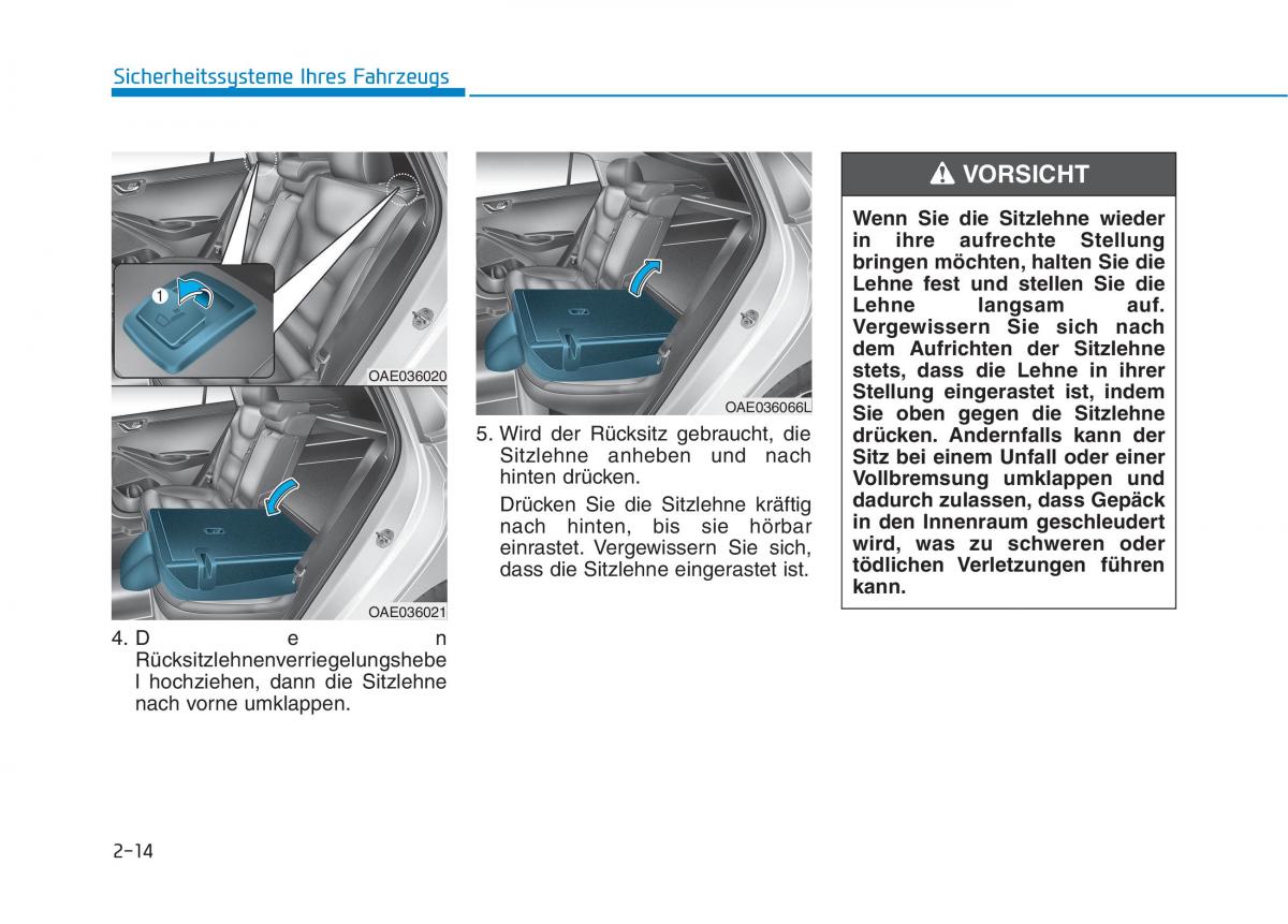 Hyundai Ioniq Hybrid Handbuch / page 50