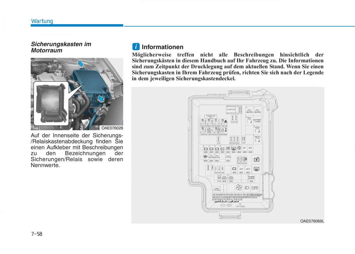 Hyundai Ioniq Hybrid Handbuch / page 519