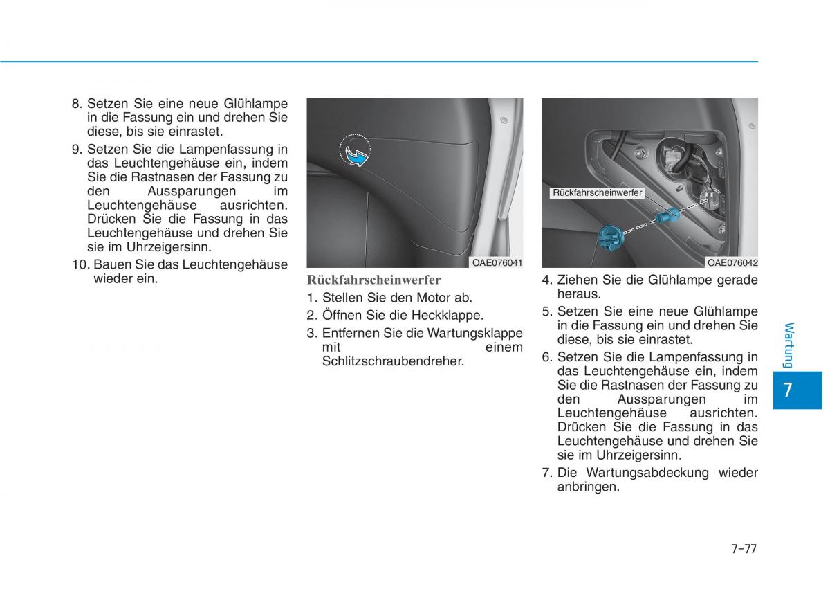 Hyundai Ioniq Hybrid Handbuch / page 538