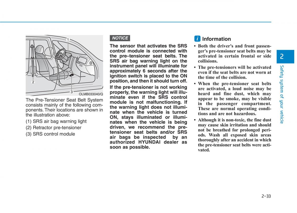 Hyundai Ioniq Hybrid owners manual / page 63