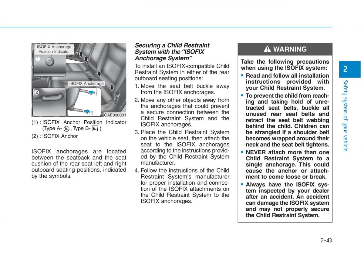 Hyundai Ioniq Hybrid owners manual / page 73