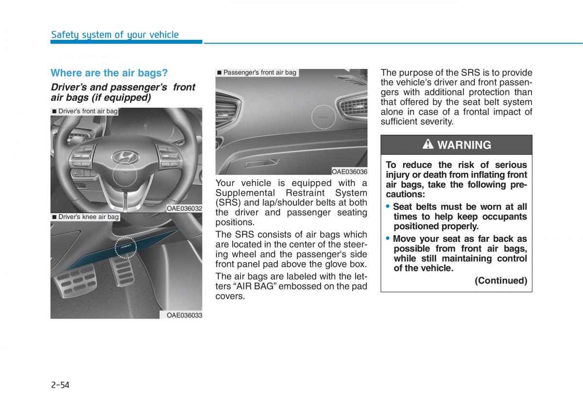 Hyundai Ioniq Hybrid owners manual / page 84