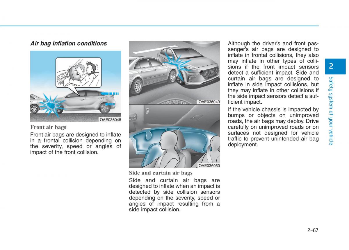 Hyundai Ioniq Hybrid owners manual / page 97