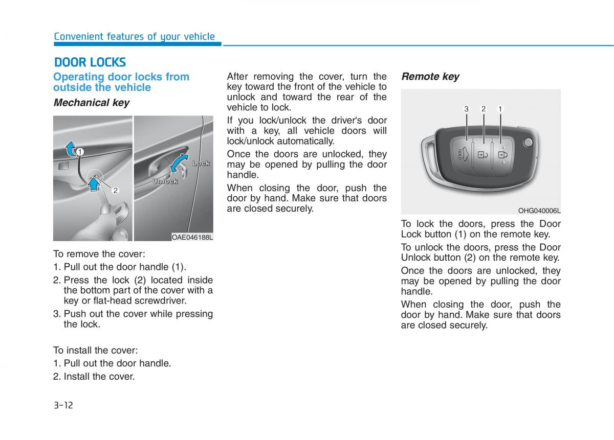 Hyundai Ioniq Hybrid owners manual / page 114